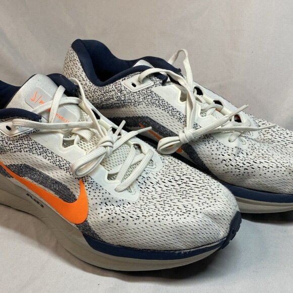 Nike Air Winflo 11 Sail Running Shoes Orange Blue Mens Size12 Sneaker FJ9509-103 - Picture 1 of 14